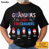 Personalized Gift For Grandpa Grandpa's Little Firecrackers Shirt - Hoodie - Sweatshirt 33988 1