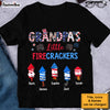 Personalized Gift For Grandpa Grandpa's Little Firecrackers Shirt - Hoodie - Sweatshirt 33988 1