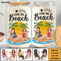 Personalized For Couple Love The Beach Glass Can 33990 thumb 1