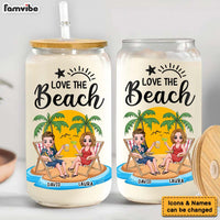 Personalized For Couple Love The Beach Glass Can 33990 thumb 1