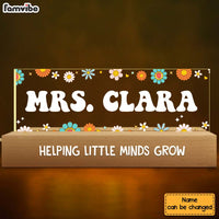 Personalized Gift For Teacher Acrylic Name Night Light 33991 thumb 1