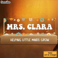 Personalized Gift For Teacher Acrylic Name Night Light 33991 thumb 1