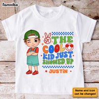 Personalized Gift For Grandson The Cool Kid Just Showed Up Kid T Shirt - Kid Hoodie - Kid Sweatshirt 33992 thumb 1
