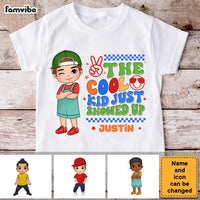 Personalized Gift For Grandson The Cool Kid Just Showed Up Kid T Shirt - Kid Hoodie - Kid Sweatshirt 33992 thumb 1