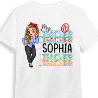 Personalized Gift For Teacher A Plus Shirt - Hoodie - Sweatshirt 34010 thumb 1