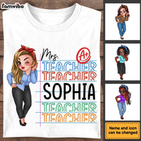 Personalized Gift For Teacher A Plus Shirt - Hoodie - Sweatshirt 34010 thumb 1