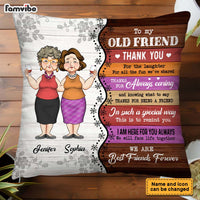Personalized Gift For Old Friends Thank You For Pillow 34013 thumb 1