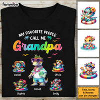 Personalized Gift For Grandpa My Favorite People Call Me Grandpa Shirt - Hoodie - Sweatshirt 34016 thumb 1