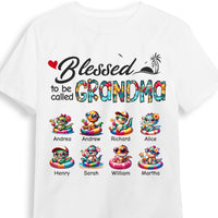 Personalized Gift For Grandma Blessed To Be Called Grandma Shirt - Hoodie - Sweatshirt 34019 thumb 1