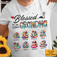 Personalized Gift For Grandma Blessed To Be Called Grandma Shirt - Hoodie - Sweatshirt 34019 thumb 1