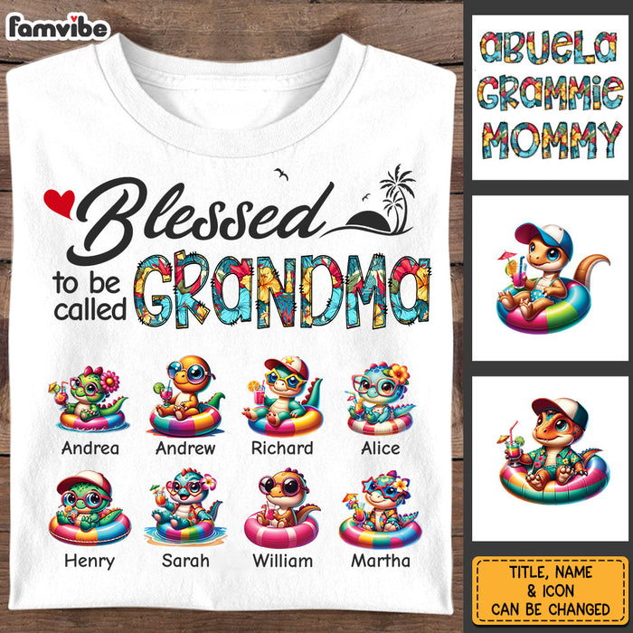 Personalized Gift For Grandma Blessed To Be Called Grandma Shirt - Hoodie - Sweatshirt 34019 1
