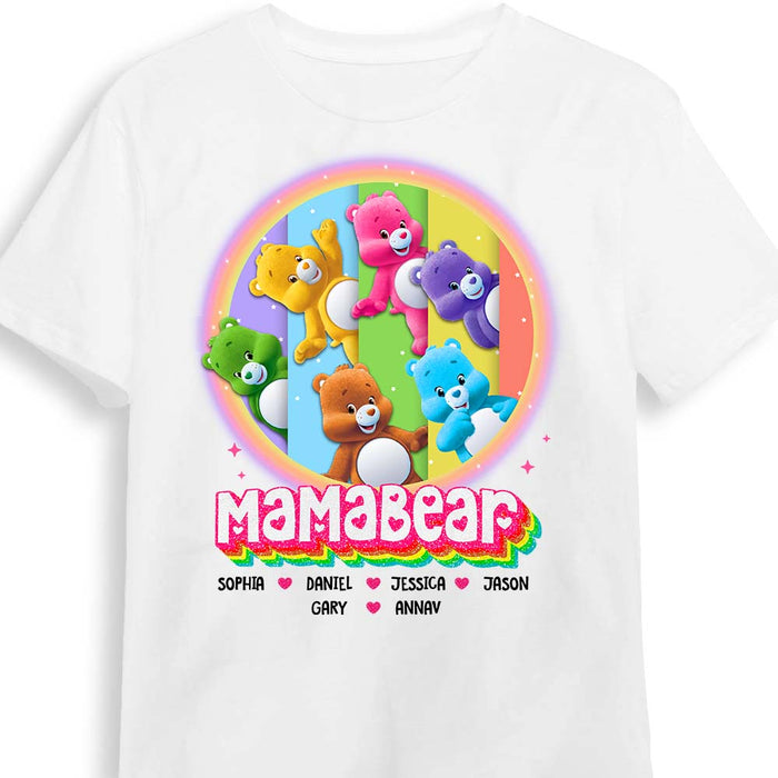 Personalized Gift For Grandma Mamabear Colorful Shirt - Hoodie - Sweatshirt 34022 1