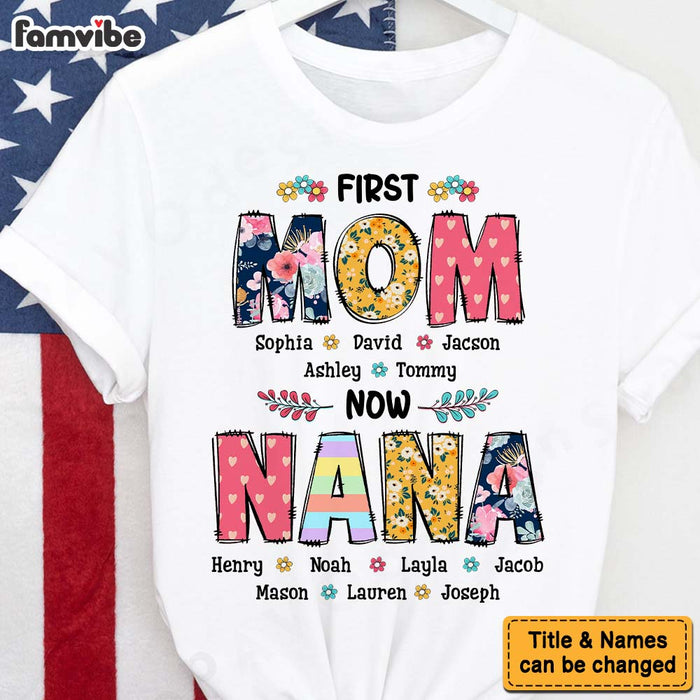 Personalized Gift For Mom Grandma Summer Pattern Shirt - Hoodie - Sweatshirt 34027 1