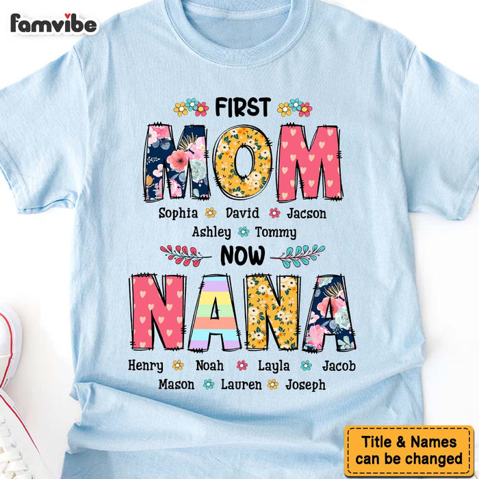 Personalized Gift For Mom Grandma Summer Pattern Shirt - Hoodie - Sweatshirt 34027 1