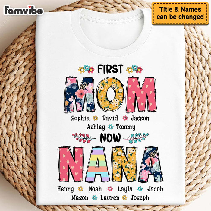 Personalized Gift For Mom Grandma Summer Pattern Shirt - Hoodie - Sweatshirt 34027 1