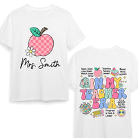 Personalized Gift For Teacher In My Area Double-sided Printing Shirt 34028 thumb 1