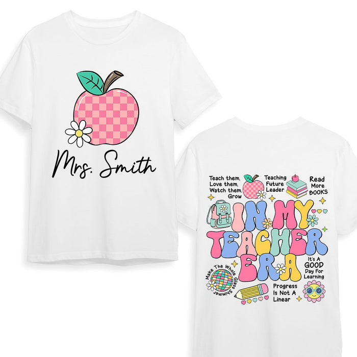 Personalized Gift For Teacher In My Area Double-sided Printing Shirt 34028 1