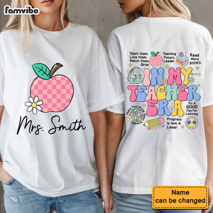 Personalized Gift For Teacher In My Area Double-sided Printing Shirt 34028 1