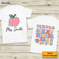Personalized Gift For Teacher In My Area Double-sided Printing Shirt 34028 thumb 1