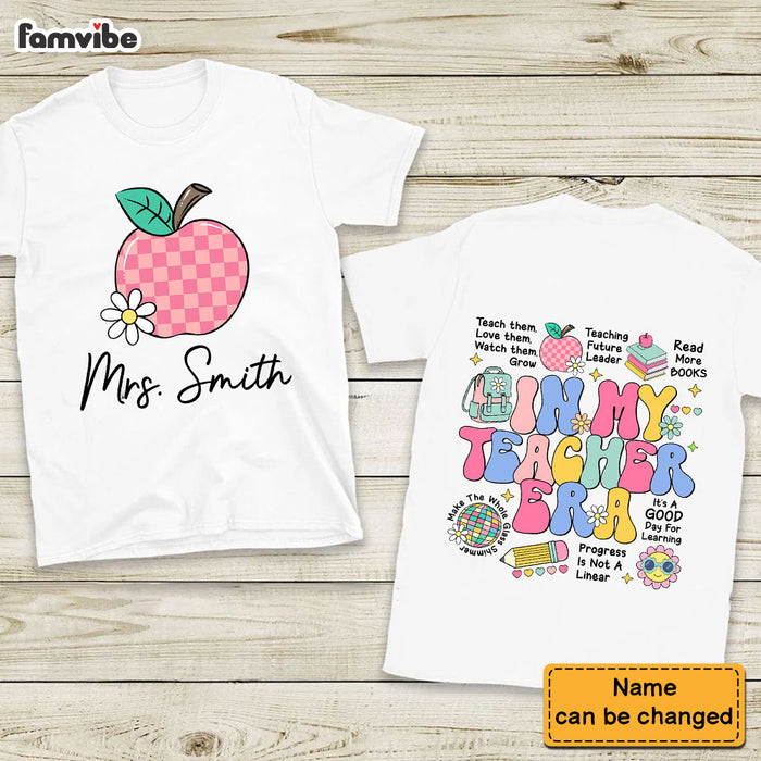 Personalized Gift For Teacher In My Area Double-sided Printing Shirt 34028 1