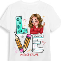 Personalized Gift For Teacher Life Love Shirt - Hoodie - Sweatshirt 34032 thumb 1