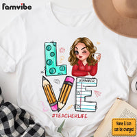 Personalized Gift For Teacher Life Love Shirt - Hoodie - Sweatshirt 34032 thumb 1