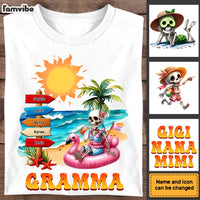 Personalized Gift For Summer Beach Grandma Shirt - Hoodie - Sweatshirt 34034 thumb 1