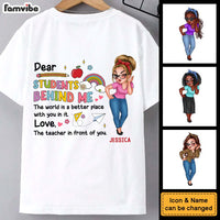 Personalized Gift For Teacher In Front Of You Shirt 34035 thumb 1