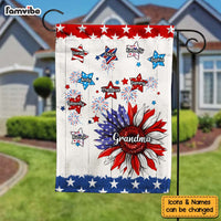Personalized Sunflowers 4TH Of July Grandma Flag 34037 thumb 1