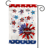 Personalized Sunflowers 4TH Of July Grandma Flag 34037 thumb 1