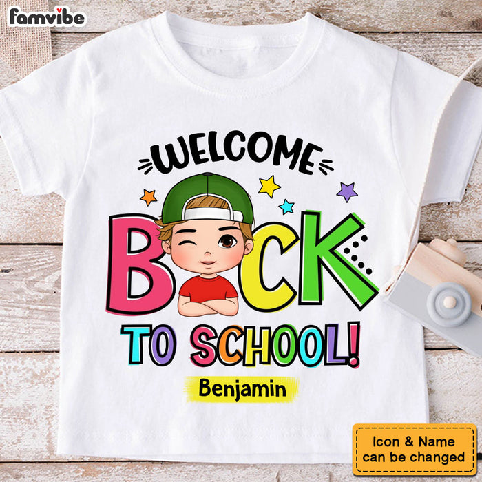 Personalized Gift For Grandson Welcome Back To School Kid T Shirt - Kid Hoodie - Kid Sweatshirt 34039 1