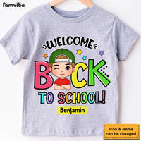 Personalized Gift For Grandson Welcome Back To School Kid T Shirt - Kid Hoodie - Kid Sweatshirt 34039 thumb 1