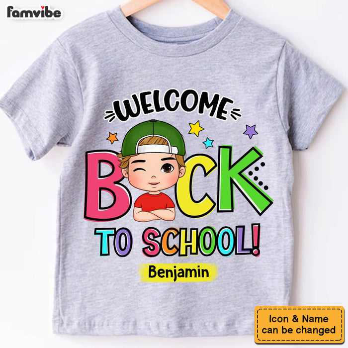 Personalized Gift For Grandson Welcome Back To School Kid T Shirt - Kid Hoodie - Kid Sweatshirt 34039 1