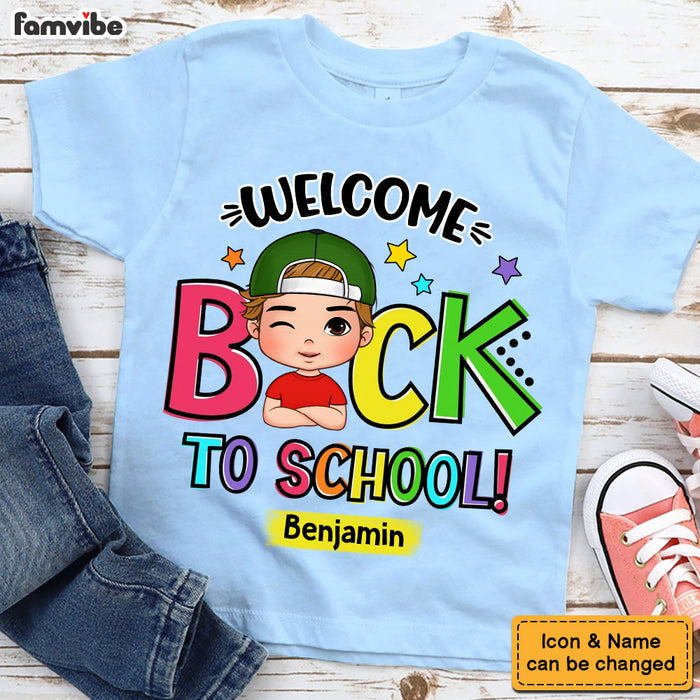 Personalized Gift For Grandson Welcome Back To School Kid T Shirt - Kid Hoodie - Kid Sweatshirt 34039 1