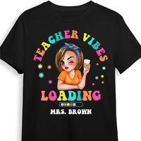 Personalized Teacher Vibes Shirt - Hoodie - Sweatshirt 34046 thumb 1
