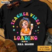 Personalized Teacher Vibes Shirt - Hoodie - Sweatshirt 34046 thumb 1