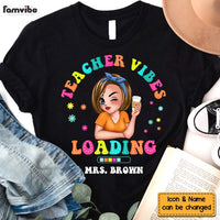 Personalized Teacher Vibes Shirt - Hoodie - Sweatshirt 34046 thumb 1