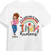 Personalized It's A Good Day To Teach Tiny Human Shirt - Hoodie - Sweatshirt 34047 thumb 1