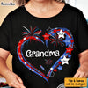 Personalized Gift For Grandma Heart Flag Shirt - Hoodie - Sweatshirt 34048 1