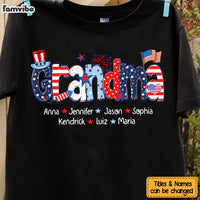 Personalized Gift For Grandma 4 Of July Shirt - Hoodie - Sweatshirt 34049 thumb 1