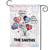 Personalized 4TH Of July Sweet Heart Grandma Auntie Mom Kids American Flag 34050 thumb 1