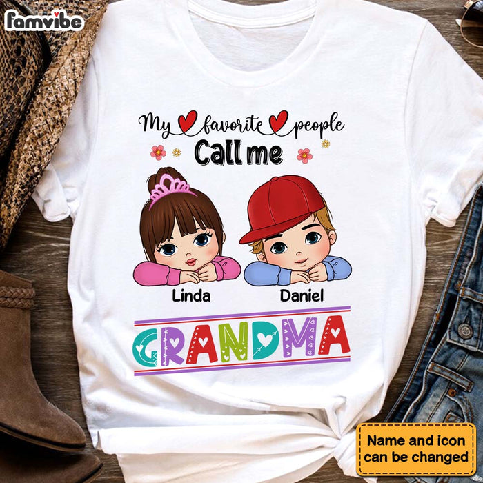 Personalized Gift For Grandma My Favorite People Shirt - Hoodie - Sweatshirt 34051 1