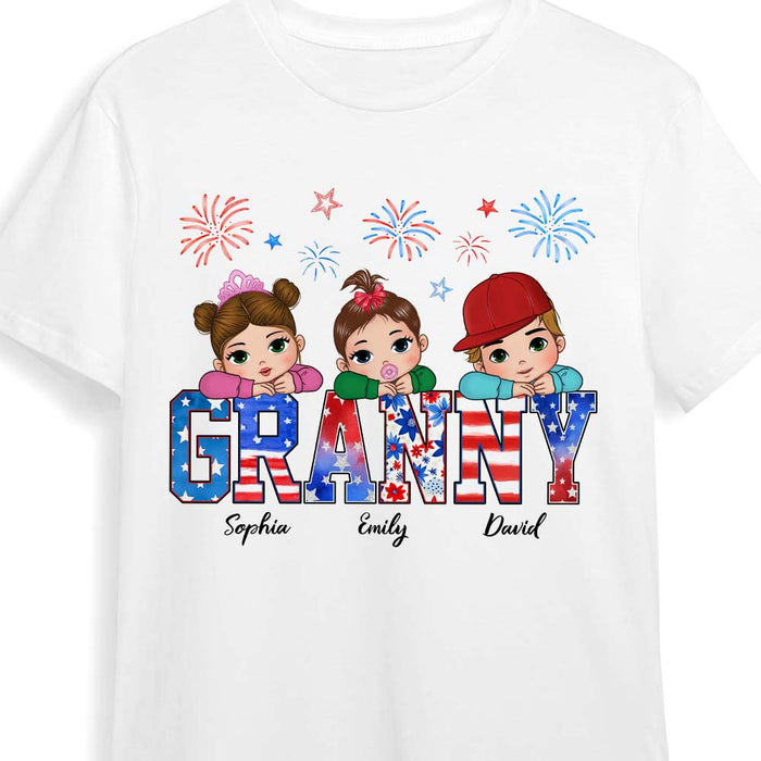 Personalized Gift For American Grandma Shirt - Hoodie - Sweatshirt 34056 1