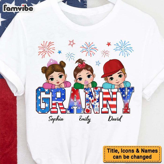Personalized Gift For American Grandma Shirt - Hoodie - Sweatshirt 34056 1