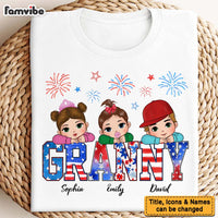 Personalized Gift For American Grandma Shirt - Hoodie - Sweatshirt 34056 thumb 1