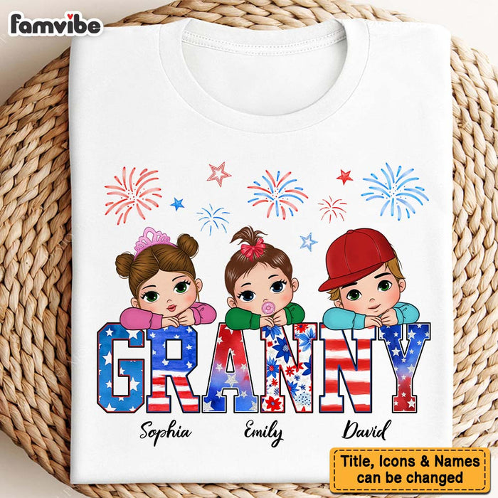 Personalized Gift For American Grandma Shirt - Hoodie - Sweatshirt 34056 1