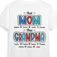 Personalized Gift For First Mom Now Grandma Shirt - Hoodie - Sweatshirt 34062 thumb 1