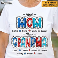 Personalized Gift For First Mom Now Grandma Shirt - Hoodie - Sweatshirt 34062 thumb 1