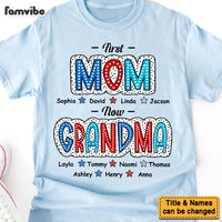 Personalized Gift For First Mom Now Grandma Shirt - Hoodie - Sweatshirt 34062 thumb 1