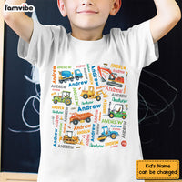 Personalized Gift For Grandson Name Word Art Kid T Shirt - Kid Hoodie - Kid Sweatshirt 34066 thumb 1